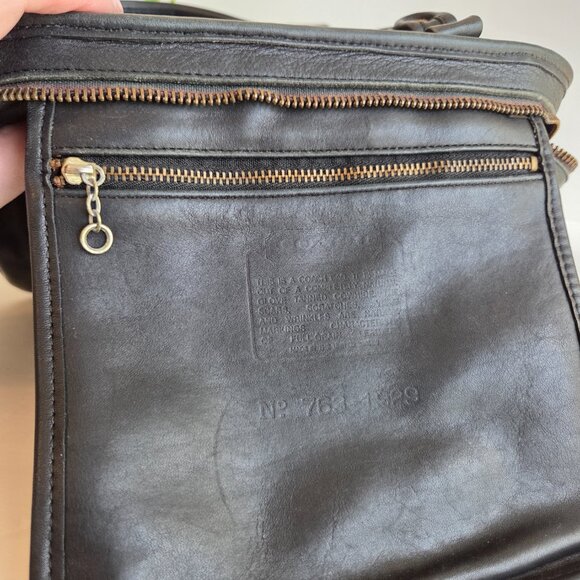 EUC Vintage Coach Soft Satchel (4055) in Black - Picture 11 of 14